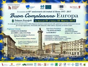 PLAKAT ZA MANIFESTACIJE U RIMU 23-25 -03.2017