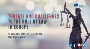 Threats and challenges to the rule of law in Europe 2021-11-17